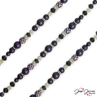 Pantone 2023/2024 Pearls Bead Strand in Eclipse