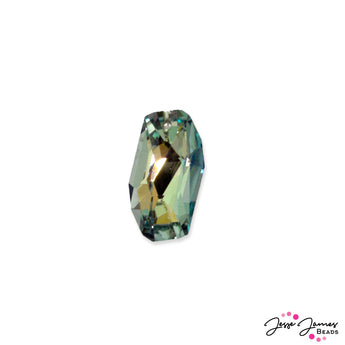 Mysterious and edgy. This cool-toned pendant is the perfect focal for your necklace designs. Measures 32mm x 16mm x 9mm. Sold 1 pendant per order.