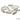 This three hole spacer set is perfect for creating multi-strand necklaces and bracelets. 12 pieces in set. Each piece measures 16.4mm X 5.6mm. 