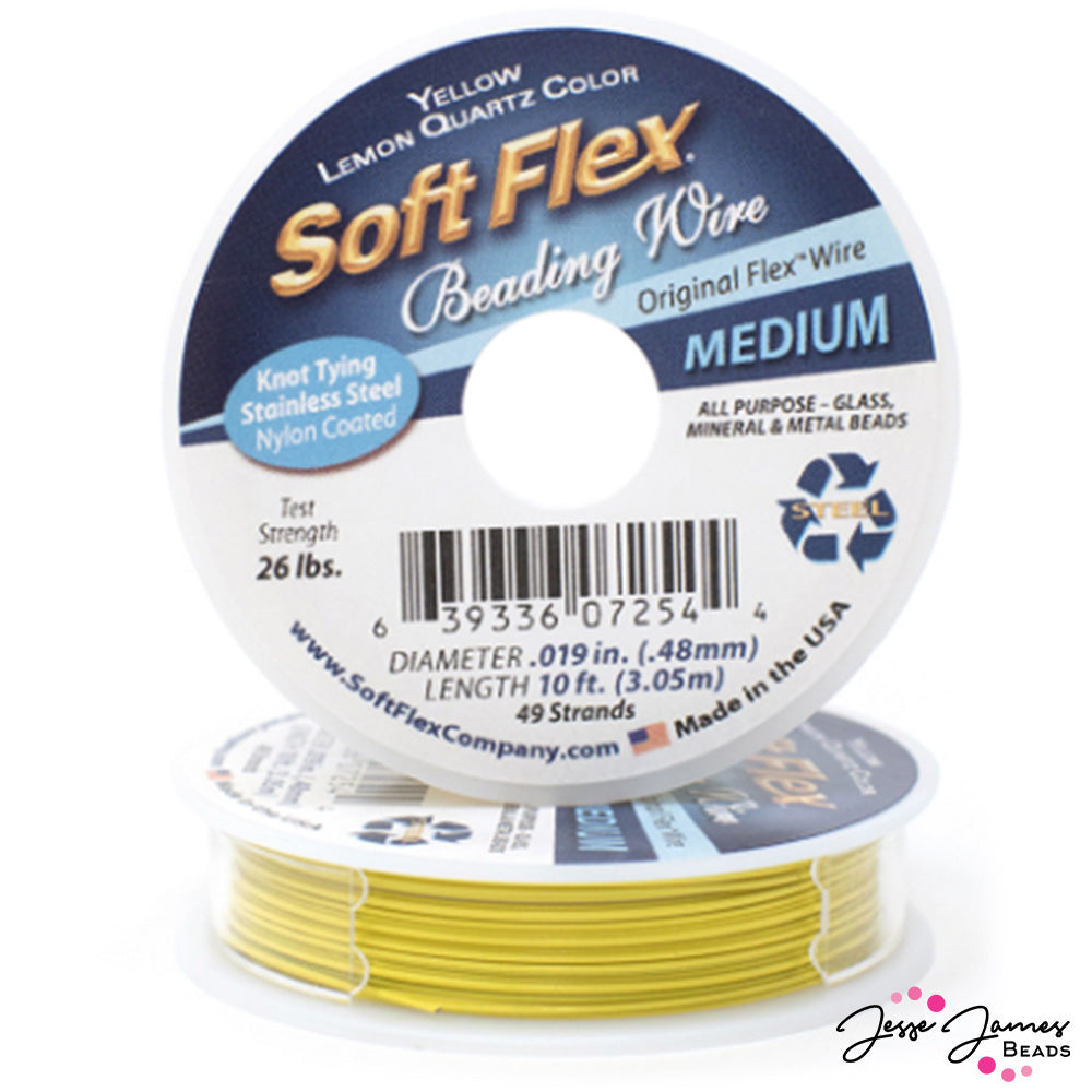 Soft Flex Wire in Lemon Yellow