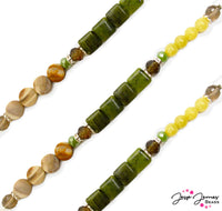 Stone Bead Strand in Inspiration, Luck, & Protection