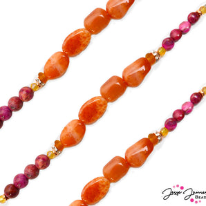 Stone Bead Strand in Laughter, Harmony, & Joy