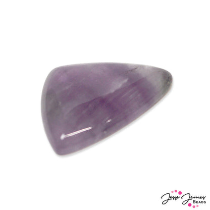 Stone Flat Back Cabochon in Rock n' Roll Amethyst