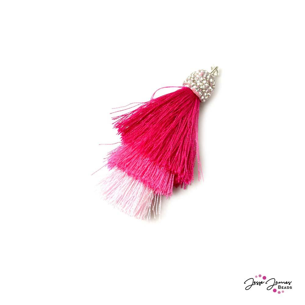 Swagger Tassels in Strawberry Milkshake