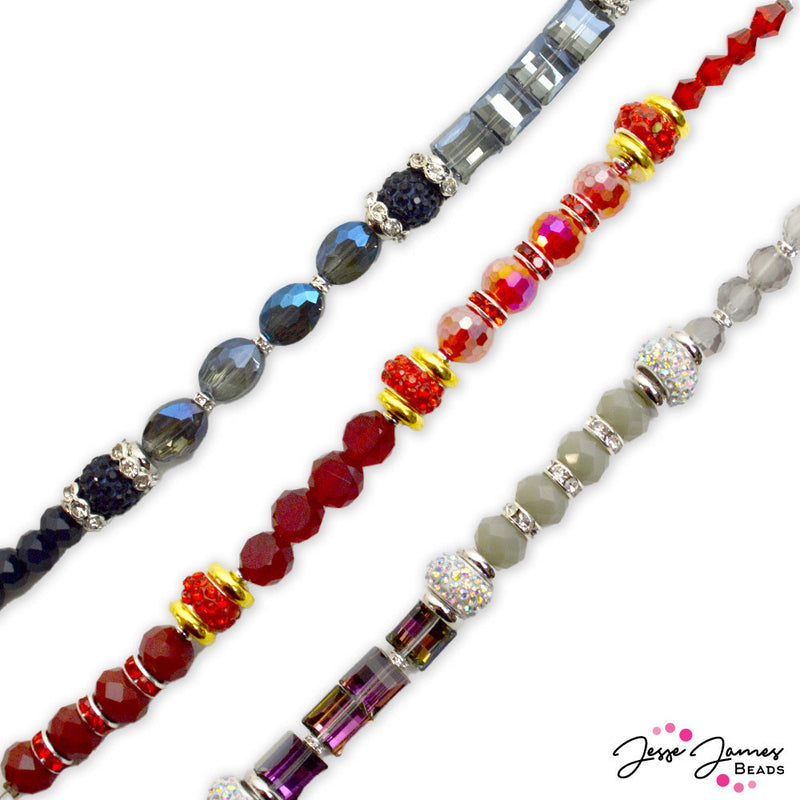 Team Colors Bead Strand Trio in New England