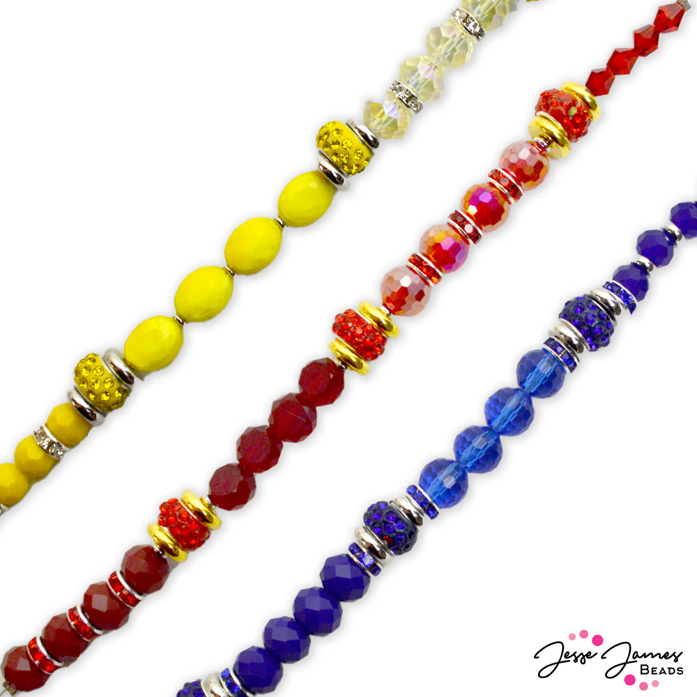 Team Colors Bead Strand Trio in Pittsburgh