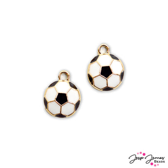Team Colors Soccer Charm Pair
