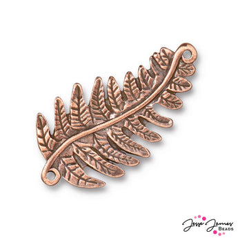 TierraCast Fern Link in Antique Copper