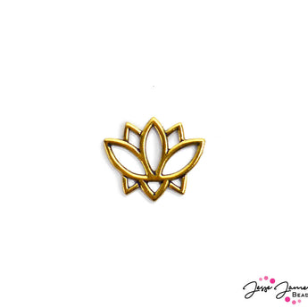TierraCast Lotus Connector in Gold