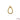 TierraCast Stitch Around Teardrop in Gold 20MM X 30MM