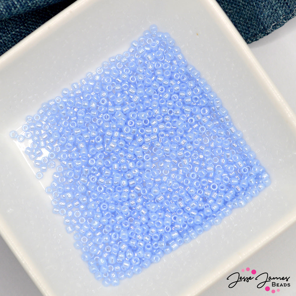 TOHO 11/0 Seed Beads in Peri Peri Sparkle