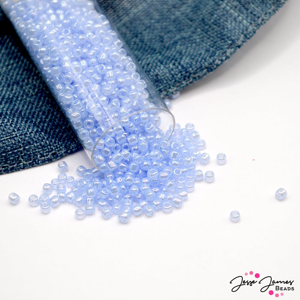 TOHO 11/0 Seed Beads in Peri Peri Sparkle