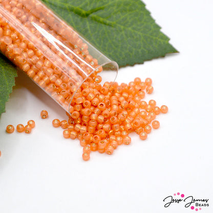 TOHO 11/0 Seed Beads in Fresh Peaches