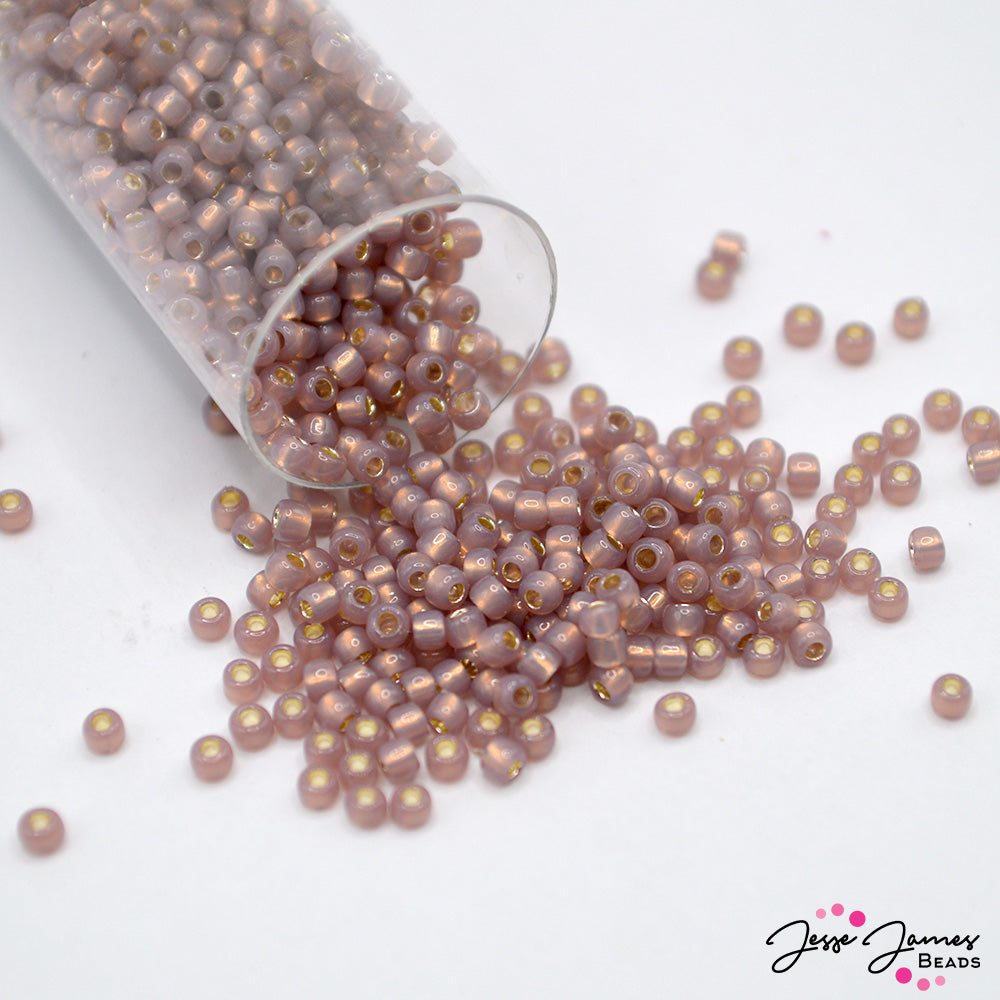 TOHO 11/0 Seed Beads in Dusty Rose