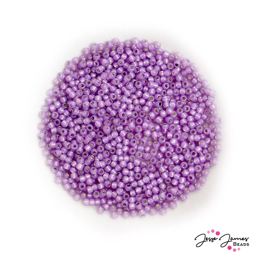 TOHO 11/0 Seed Bead Mix in Amethyst Orchid