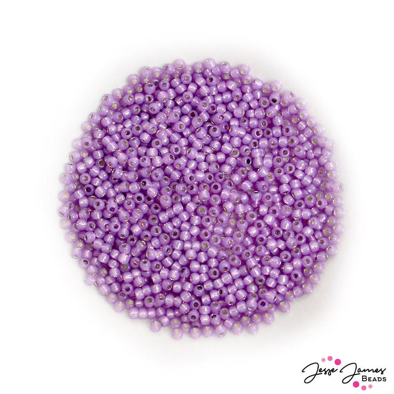 TOHO 11/0 Seed Bead Mix in Amethyst Orchid