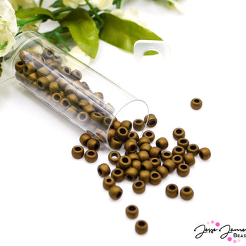 TOHO 6/0 Seed Beads in Peanut Brittle