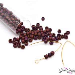 TOHO 6/0 Seed Beads in Old Mauve