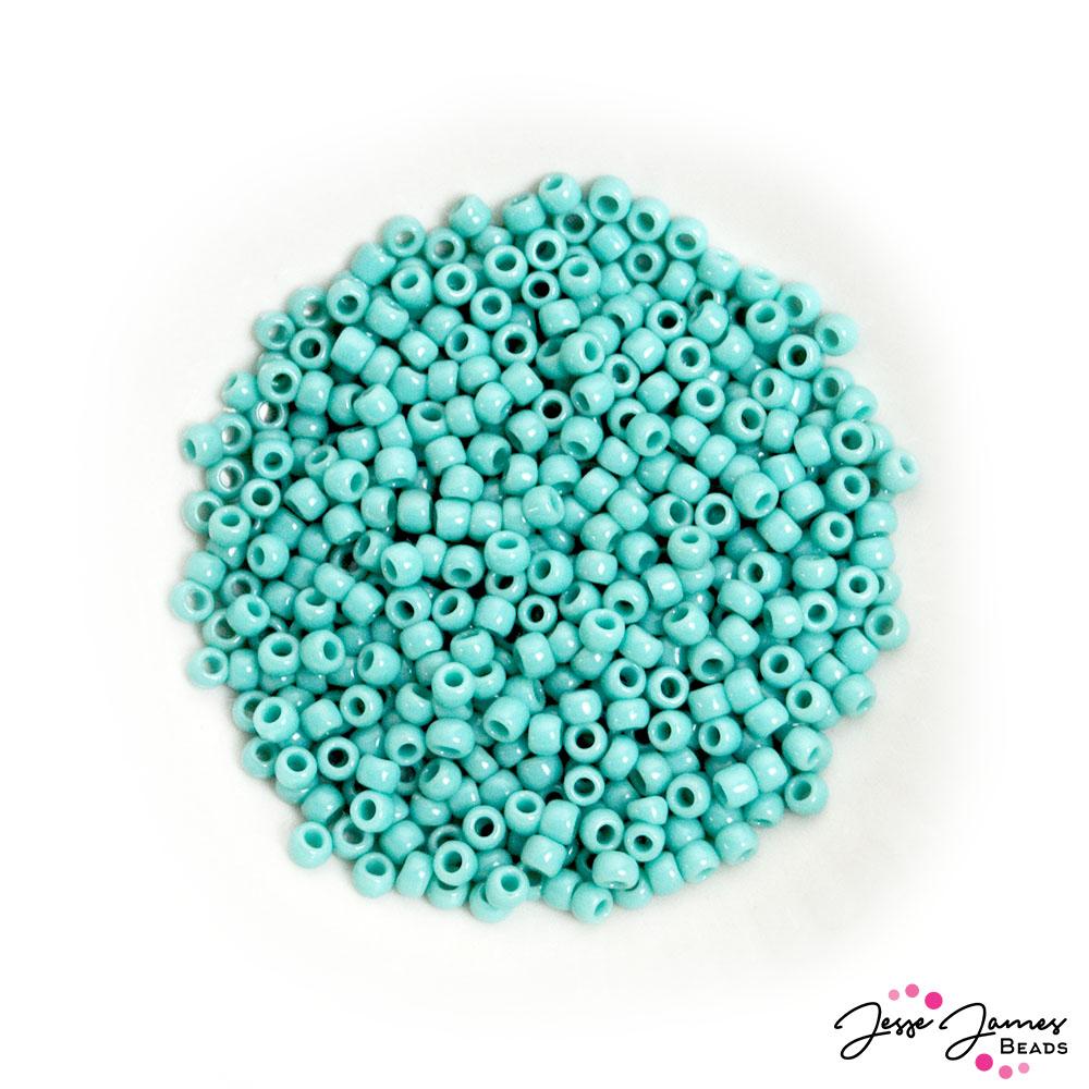 TOHO 8/0 Seed Bead Mix in Coastal Aqua