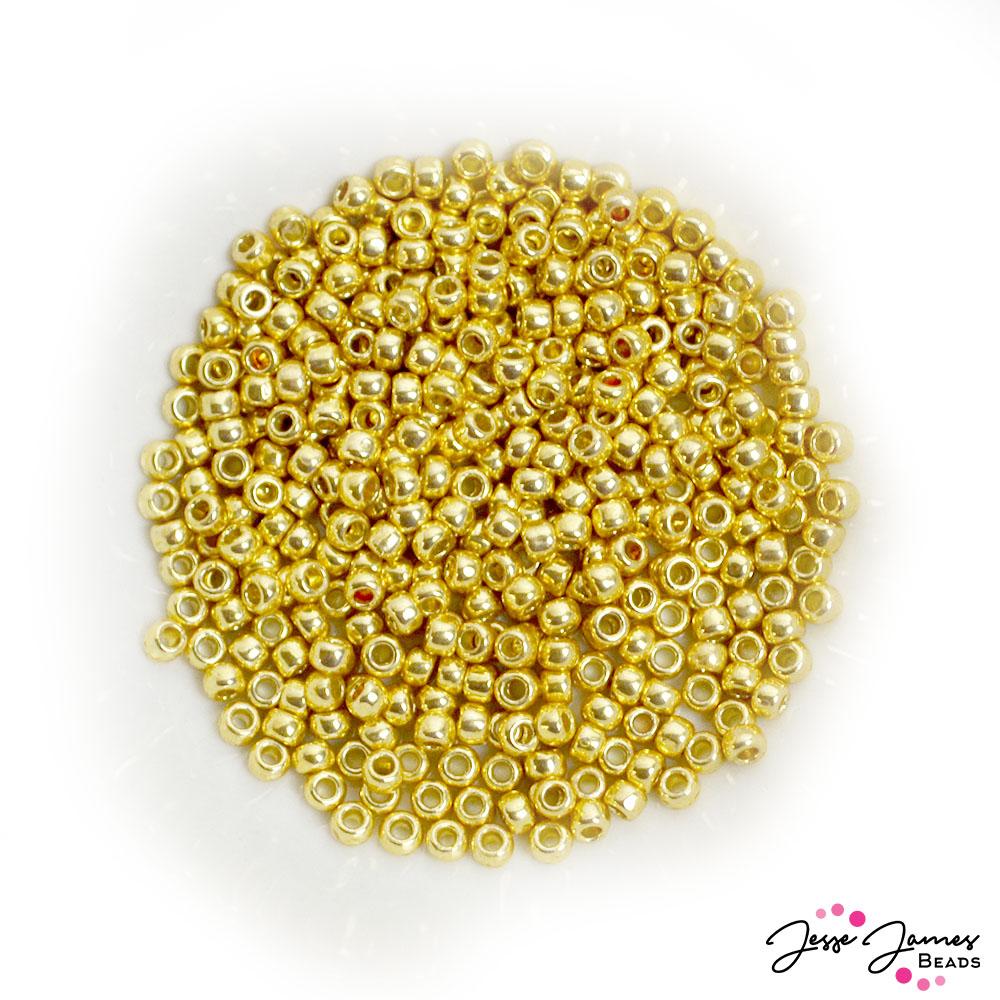 TOHO 8/0 Seed Bead Mix in Glamorous Gold