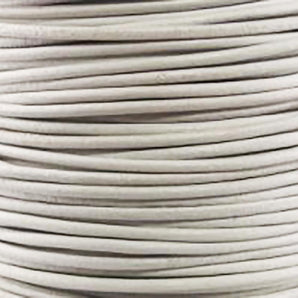 White 0.5 MM Leather Cord